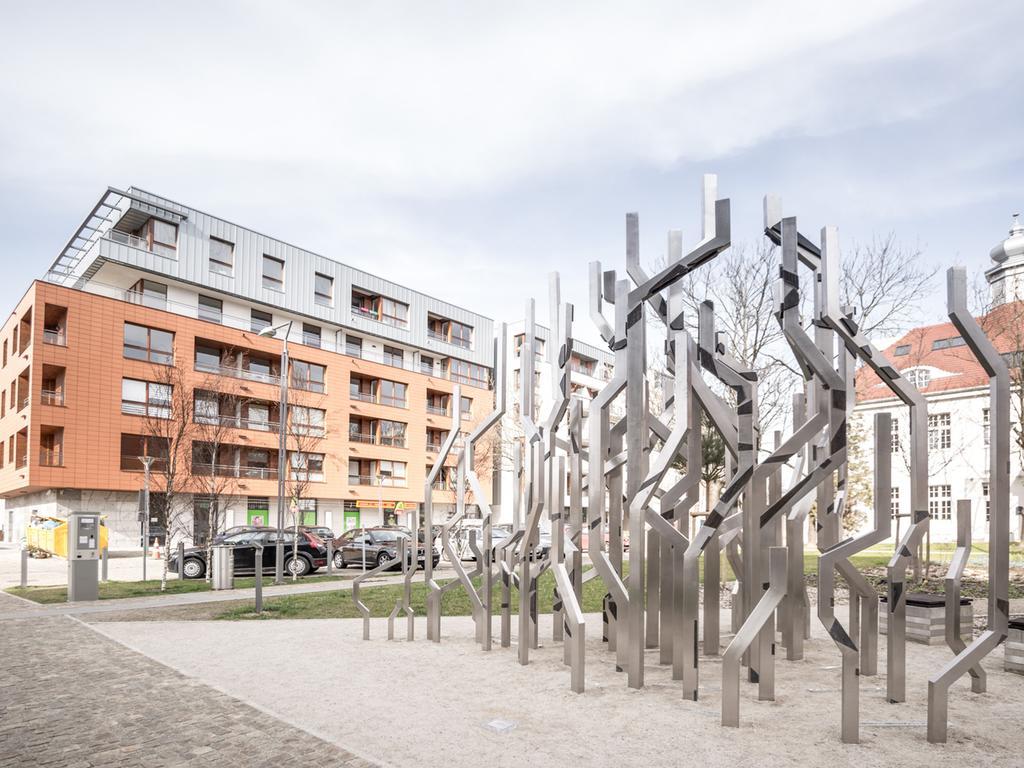 Apartament Z Widokiem Na Dworek กดัญสก์ ภายนอก รูปภาพ