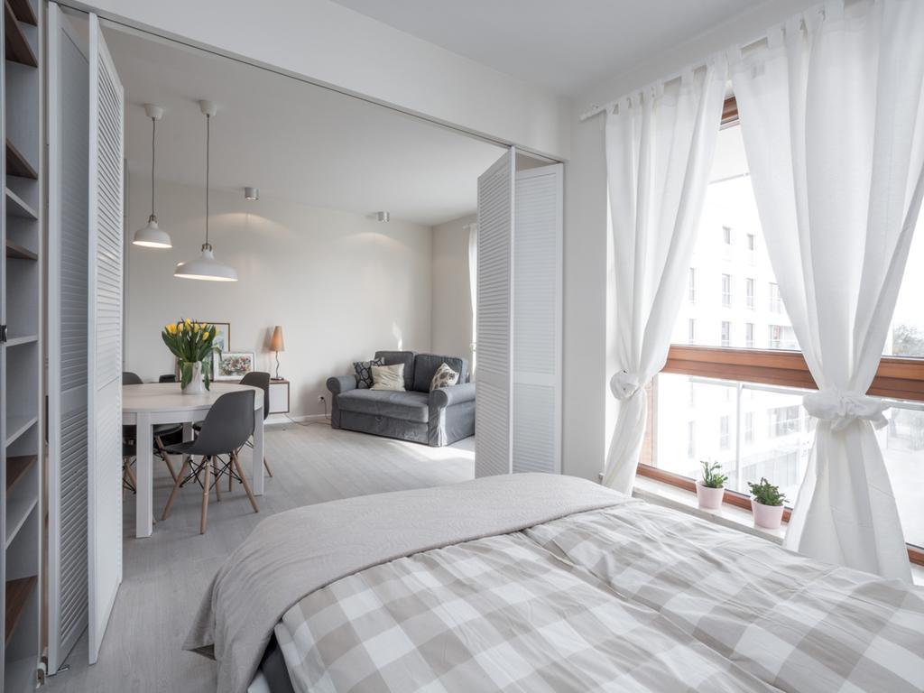 Apartament Z Widokiem Na Dworek กดัญสก์ ภายนอก รูปภาพ