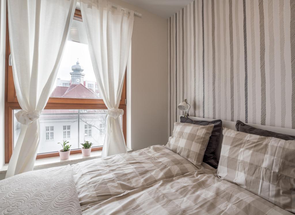 Apartament Z Widokiem Na Dworek กดัญสก์ ภายนอก รูปภาพ