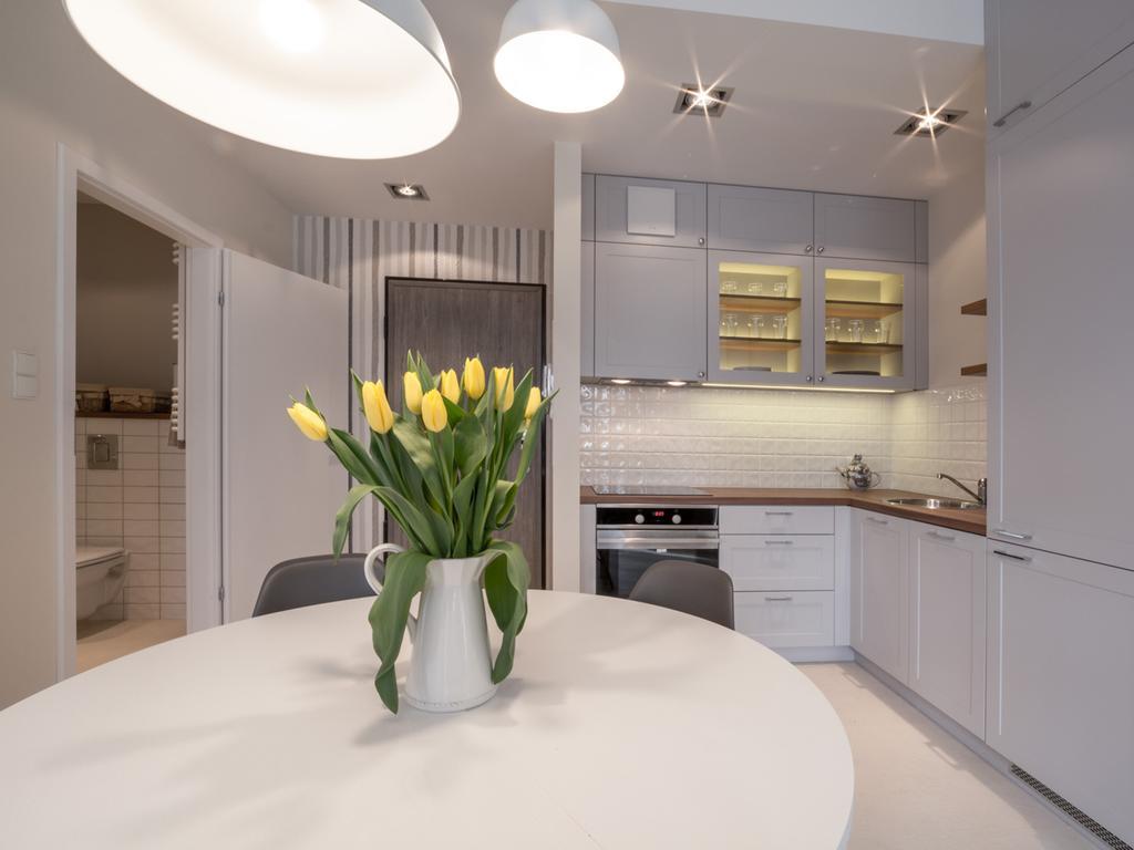 Apartament Z Widokiem Na Dworek กดัญสก์ ภายนอก รูปภาพ